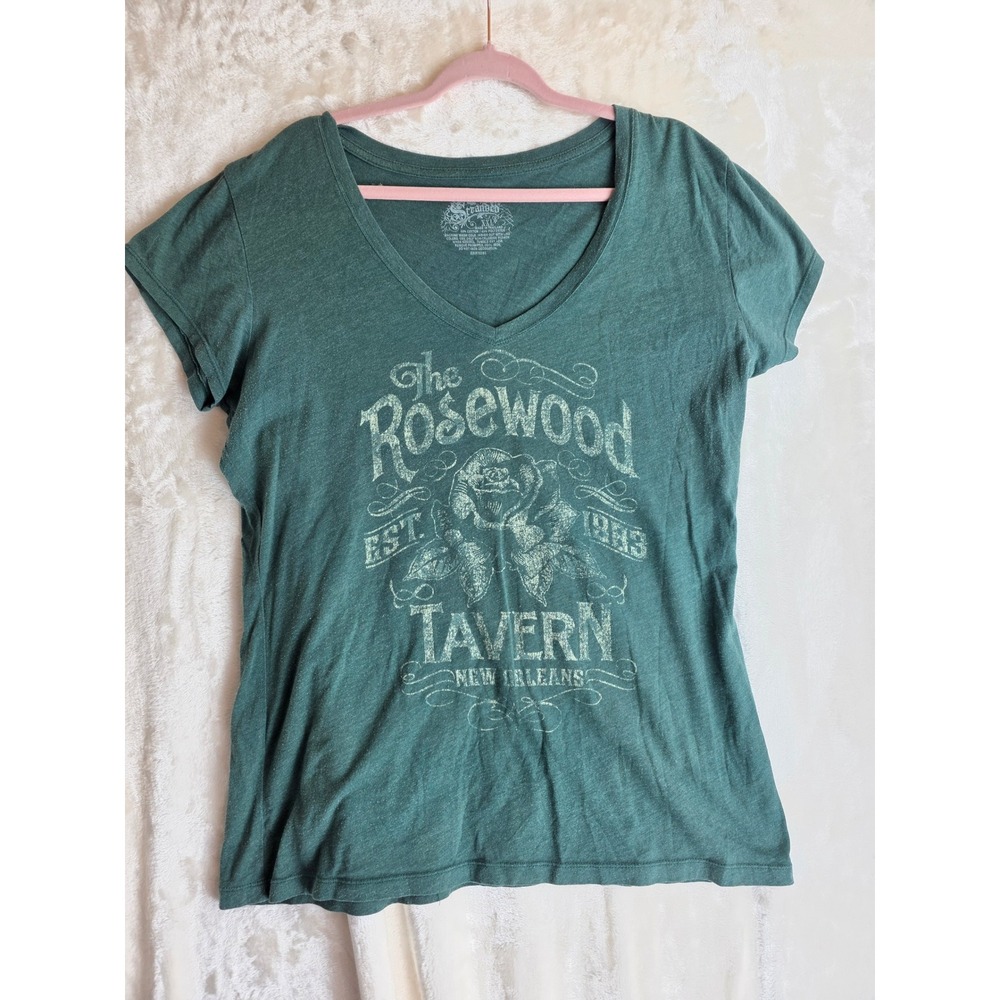 Y2K‎ Green Rosewood Tavern New Orleans Graphic XXL